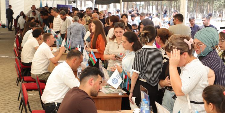Neftçala rayonunda əmək yarmarkası keçirilib